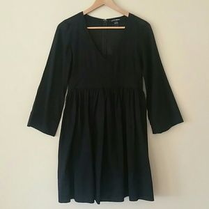 Lucky Brand Black 100% Cotton Dress